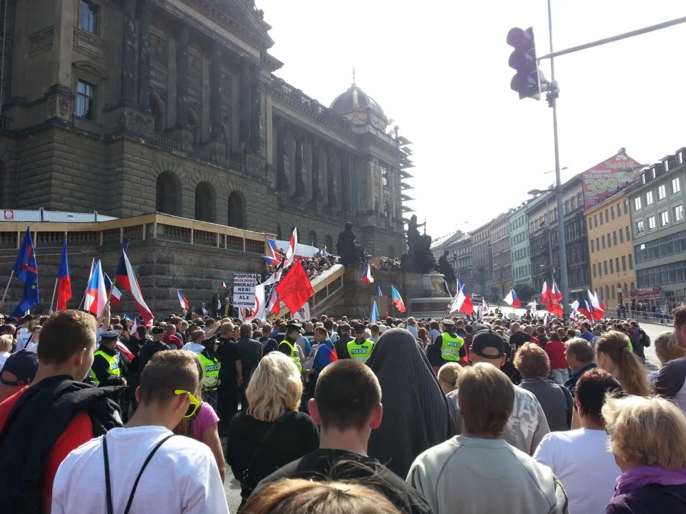 Protesty Praha