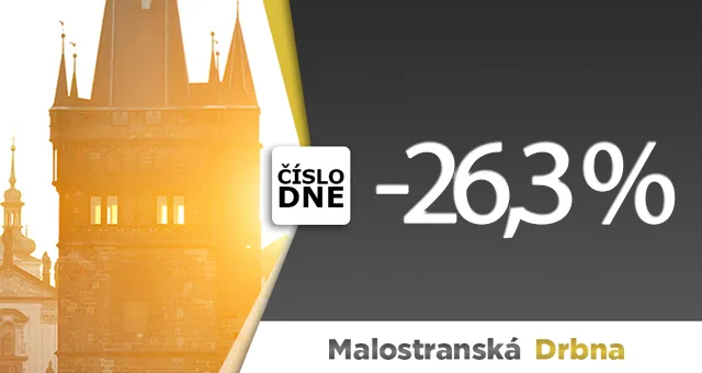 Číslo dne: -26,3 %