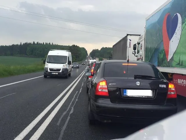 Silnice I/3 mezi Olbramovicemi a Mirošovicemi