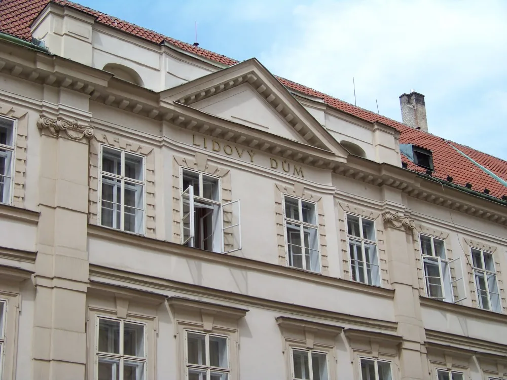 Lidový dům, sídlo ČSSD.