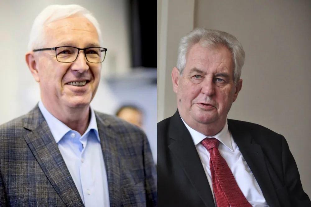 Jiří Drahoš, Miloš Zeman