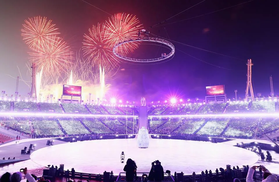 Zahájení zimních olympijských her.