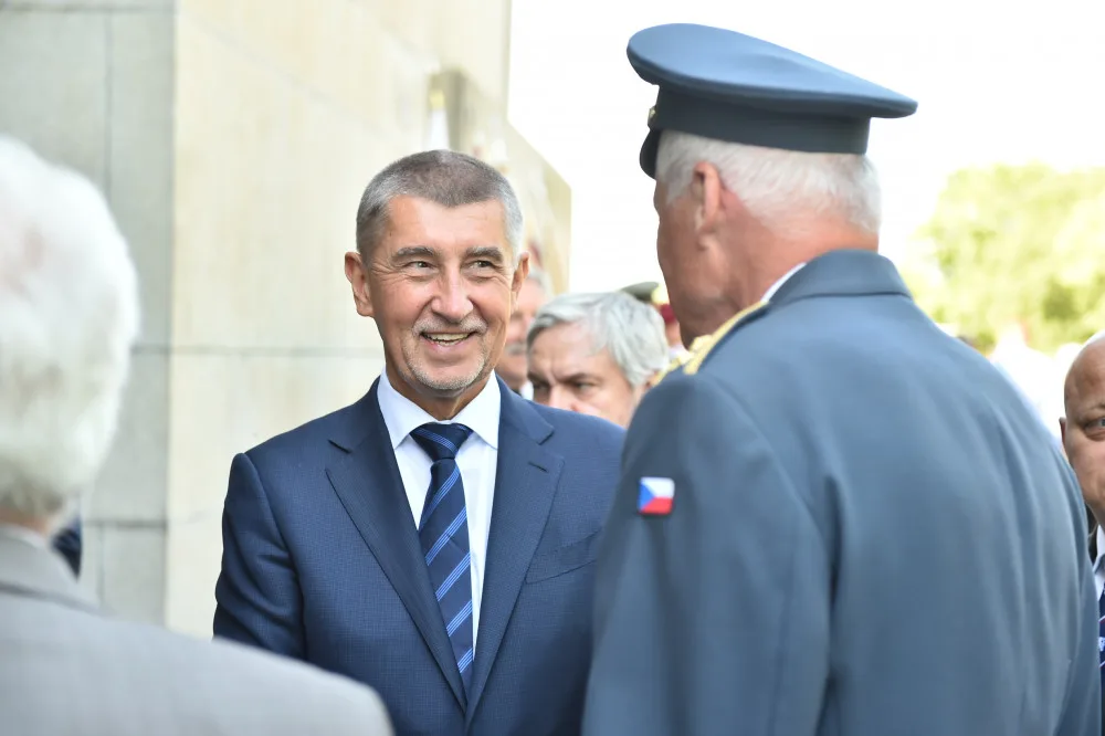 Politici a další lidé oslavili na Vítkově výročí konce války.