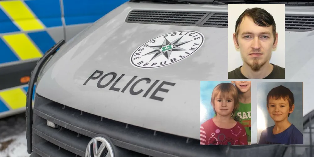 Policie pátrá po malém Tondovi a Elišce. Jejich otec je měl v neděli vrátit matce, to se ale nestalo.
