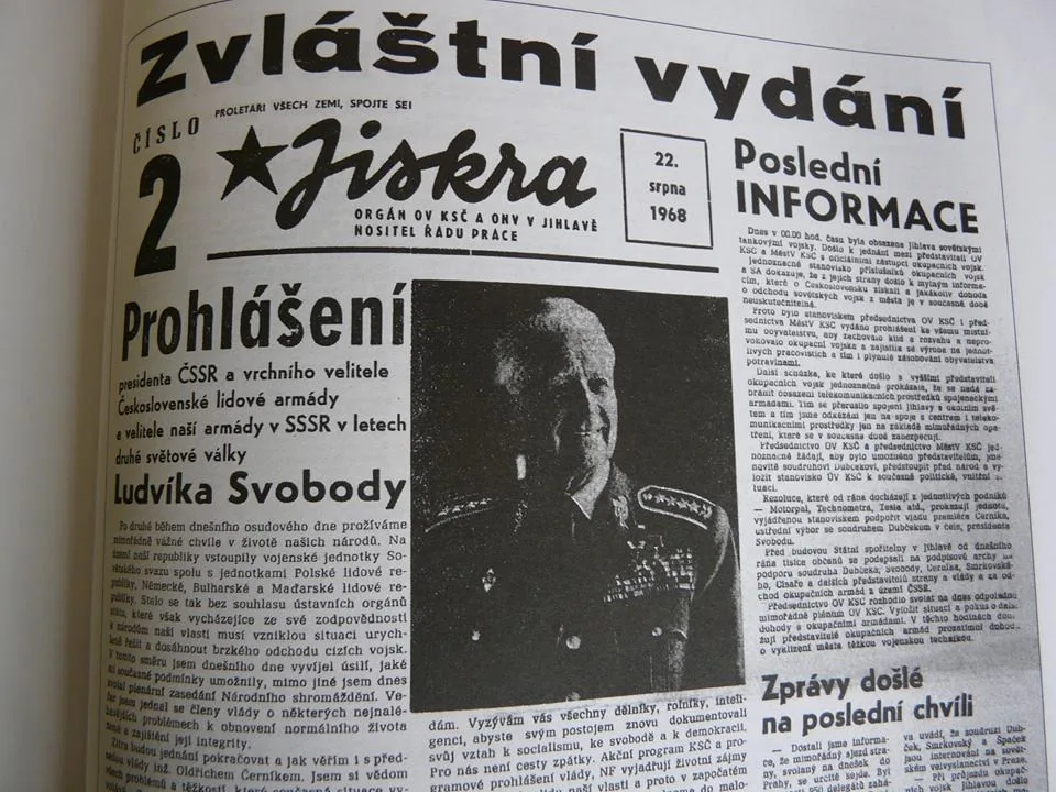 Okupace v Jihlavě.