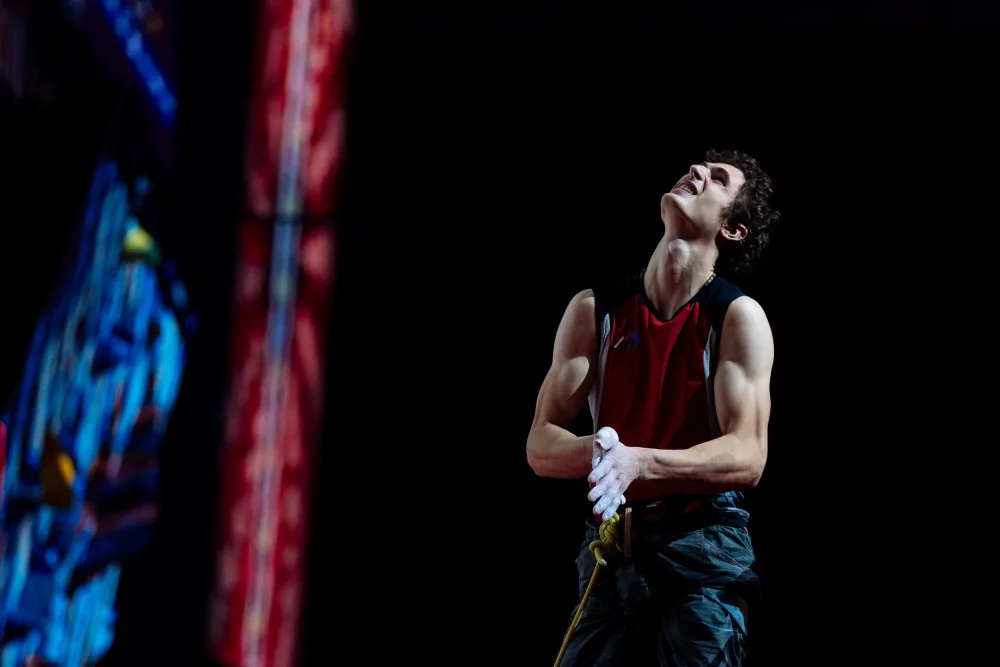 Adam Ondra v Innsbrucku.