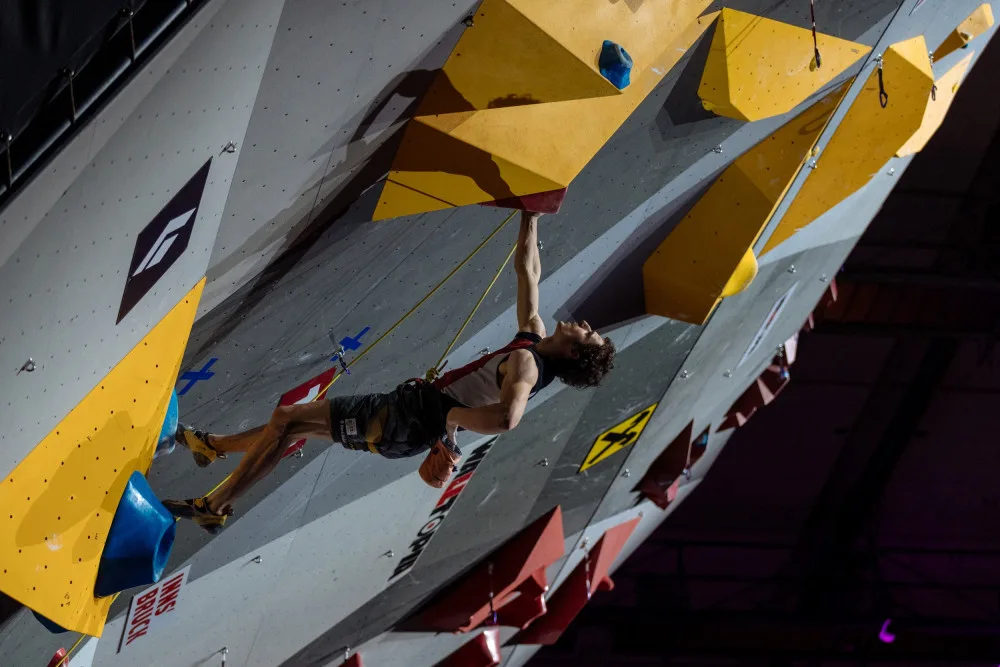 Adam Ondra v Innsbrucku.