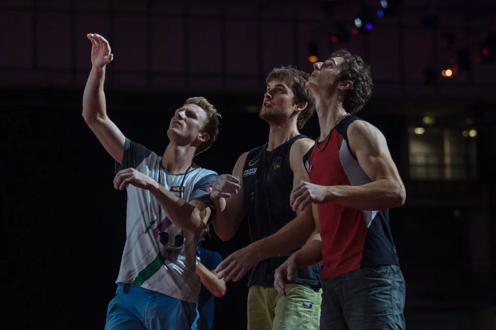 Adam Ondra v Innsbrucku.