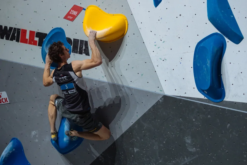 Adam Ondra v Innsbrucku.