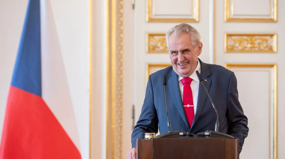 ilustrační foto, Miloš Zeman.