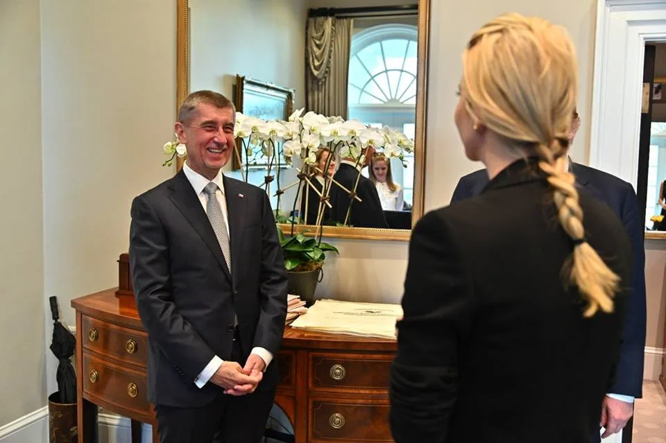"Český" Trump se setkal s opravdovým Trumpem.