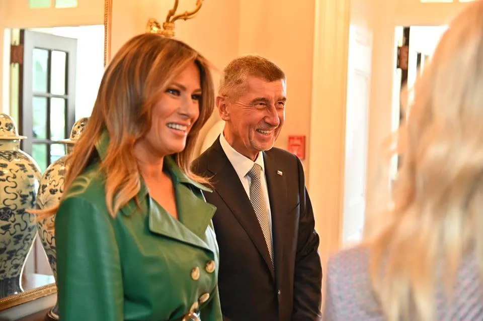 "Český" Trump se setkal s opravdovým Trumpem.