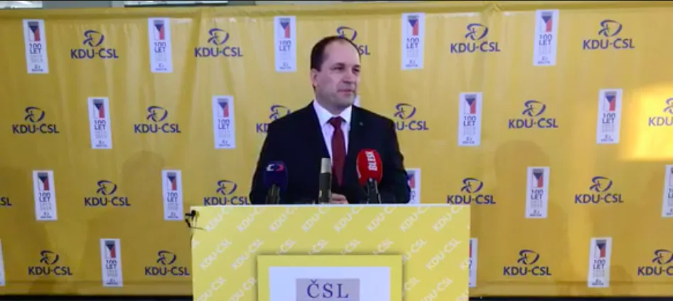 Vedení KDU-ČSL se po osmi letech mění tandemem Výborný (na snímku), Jelínková.