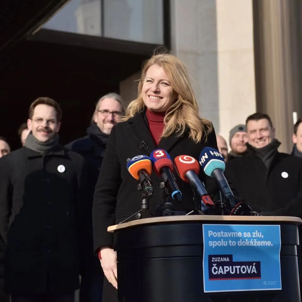 Čaputová si jde pro jasný triumf v prezidentské volbě.