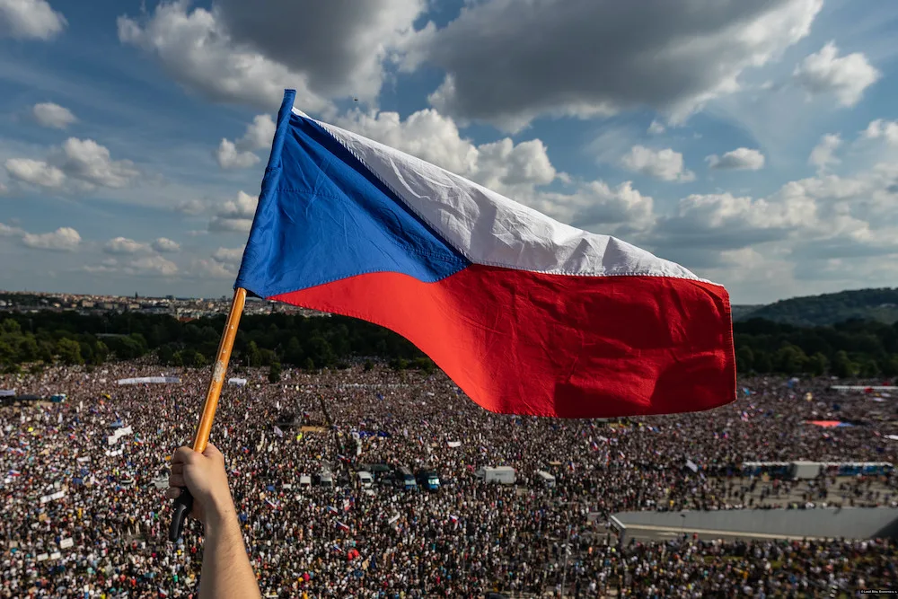 Czech Press Photo vyhrál snímek protestu proti Babišovi.