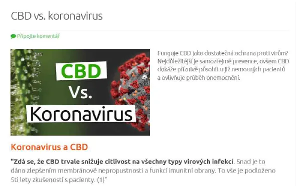 Prodejci parazitují na koronavirové epidemii. Doplňky stravy prodávají díky neověřeným tvrzením.