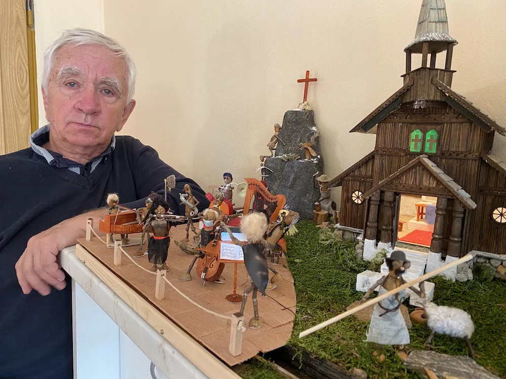 Unikátní lipenský betlém je poctou zdejším jedinečným památkám a  nádherné krajině a přírodě.