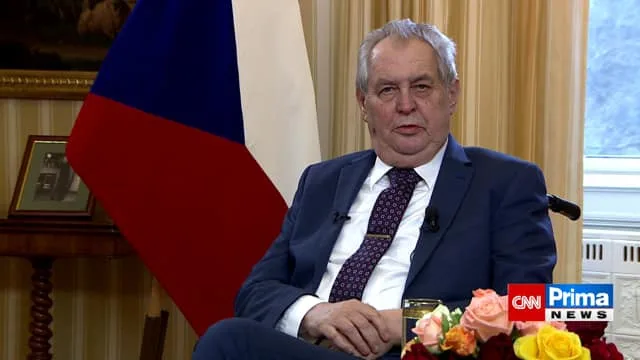 Miloš Zeman. 