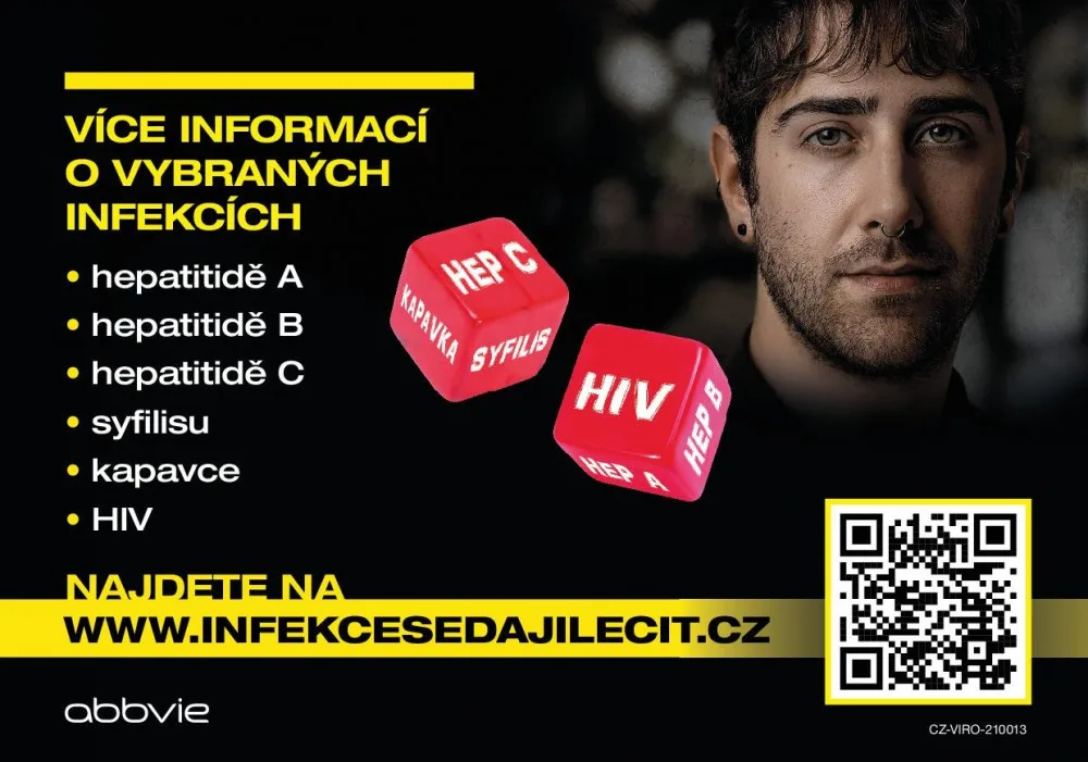 Myslete na prevenci. Nechte se otestovat zdarma a anonymně na HIV, žloutenku nebo syfilis