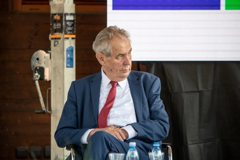 ilustrační foto, Miloš Zeman.