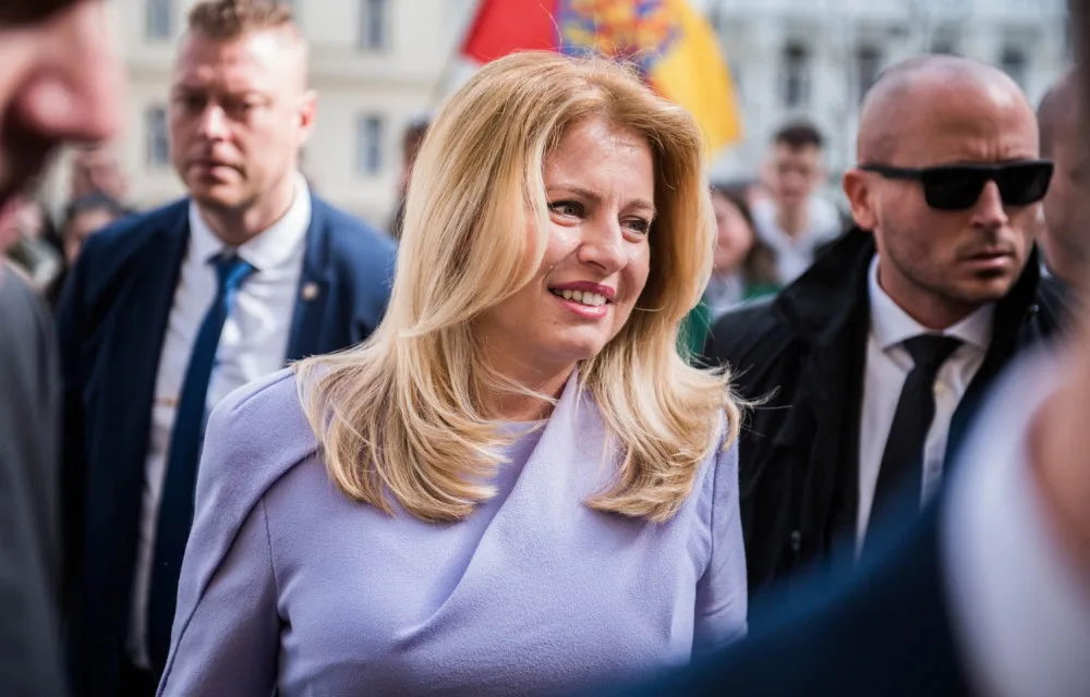 ilustrační foto, Zuzana Čaputová.
