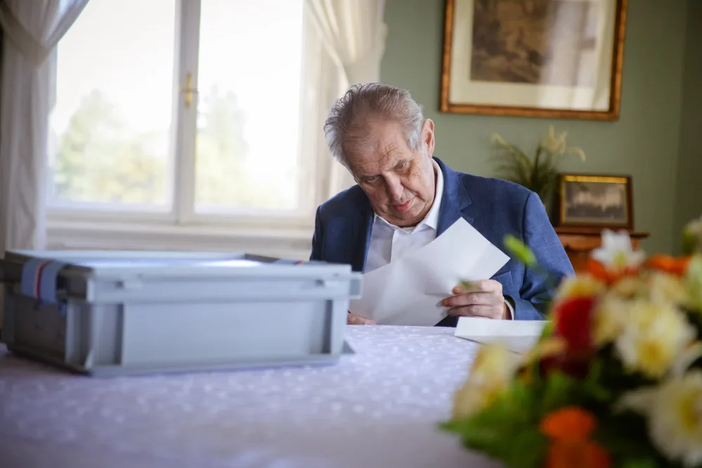 ilustrační foto, Miloš Zeman.