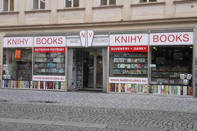 Bývalá prodejna Naše vojsko.
