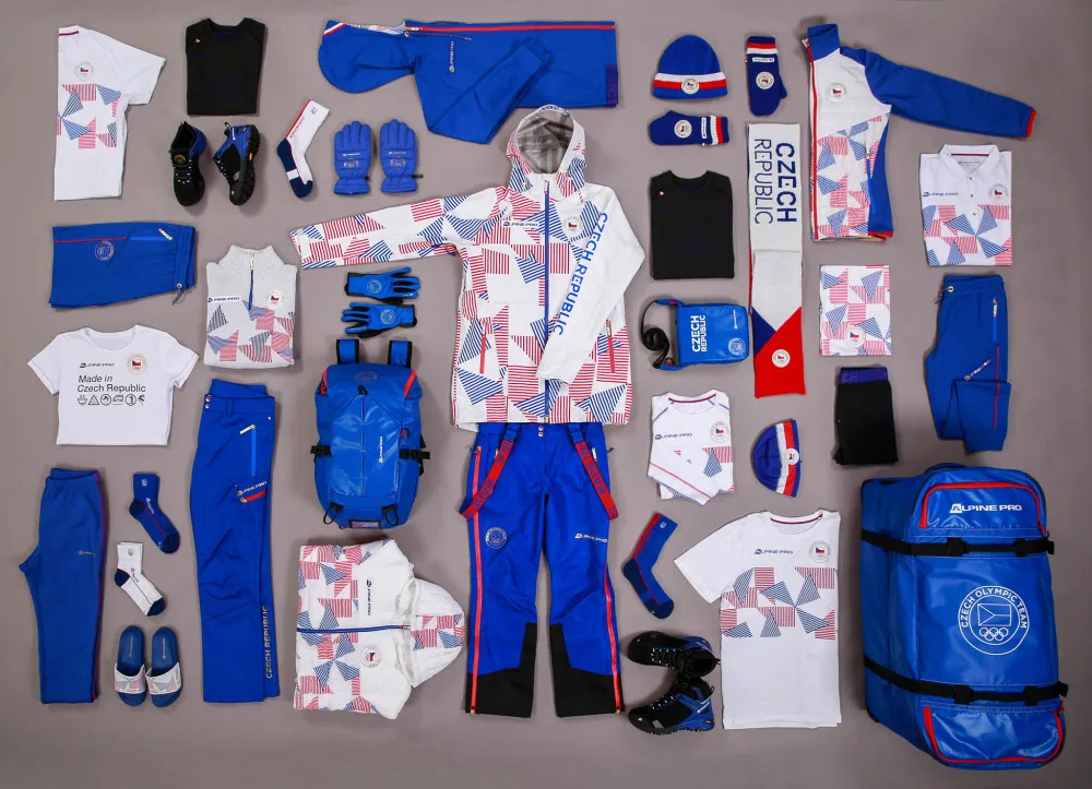 Olympiáda a Liberec. Oblečení sportovců spojuje liberecká univerzita.
