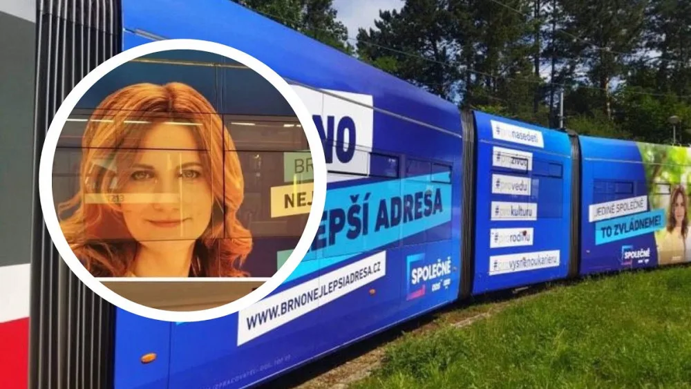Kvůli kampani primátorky nemůžeme otevřít okna, stěžují si šalináři v Brně.