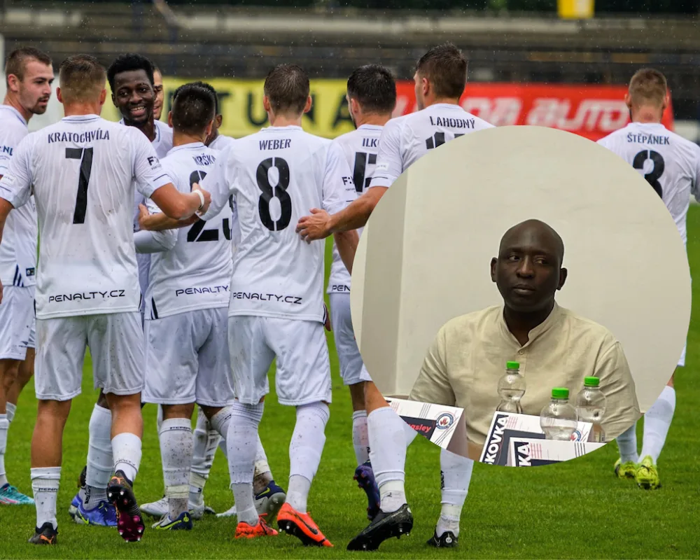 Africký majitel fotbalového Vyškova vyhlásil útok na první ligu. Chceme postup, tvrdí.