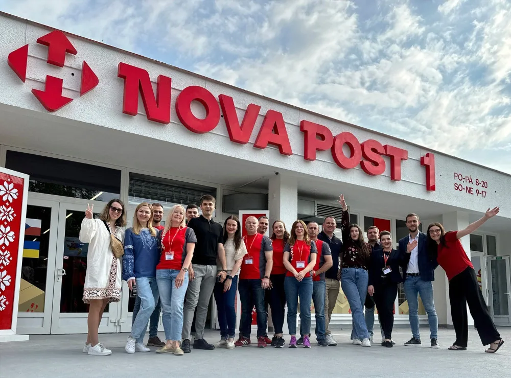 Ukrajinská pošta otevřela první pobočku v Praze.