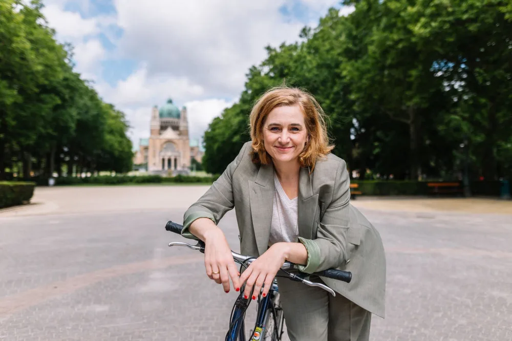 Elke Van den Brandtová, ministryně dopravy (náměstkyně) belgického Bruselu.