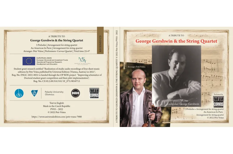 CD album českého tvůrce je vystaveno v Musikverein Wien