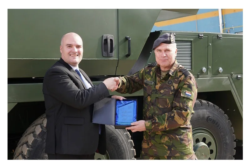 Šternberskou společnost Excalibur Army navštívili vrcholní představitelé nizozemského armády a ministerstva obrany
