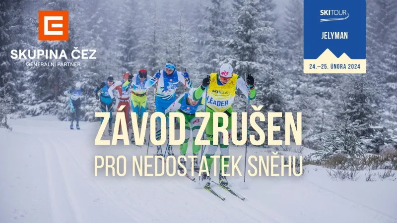Sezona ČEZ SkiTour 2024 je u konce. JeLyMan byl zrušen pro nedostatek sněhu