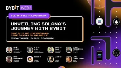 Ben z Bybitu a Lily ze Solany představí strategii pro Web3 v exkluzivní živě vysílané diskusi