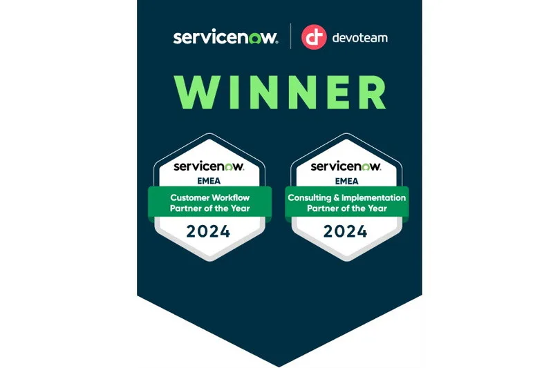 Devoteam získal dvě ocenění ServiceNow 2024 Partner Awards v regionu EMEA