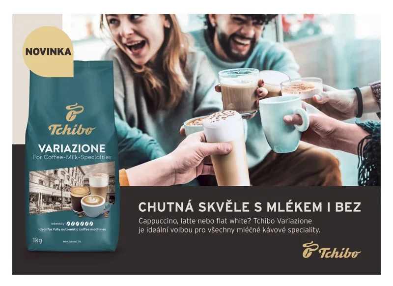 Kávová novinka Tchibo Variazione s italským nádechem
