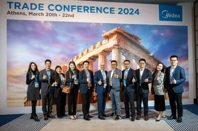 Midea představila spotřebiče nové generace na Evropské obchodní konferenci 2024 v Řecku