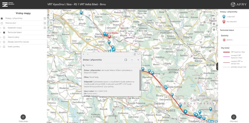 Živě: Vysokorychlostní tratě v mapách