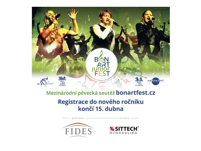 Šanci pro mladé pěvecké talenty dává Bon Art Junior Fest