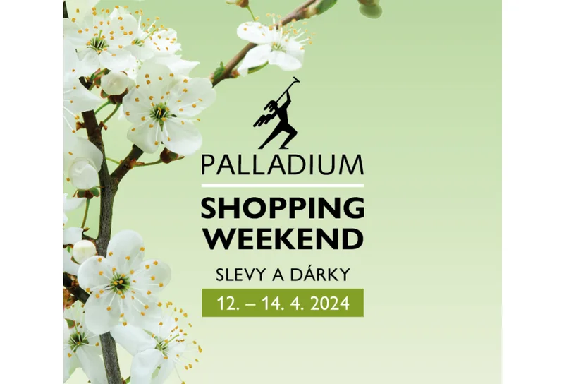 Jarní Palladium Shopping Weekend se koná 12. – 14. 4. 2024