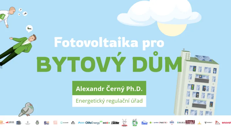 Portál Fotovoltaika pro bytové domy o komunitní energetice s Alexandrem Černým z ERU
