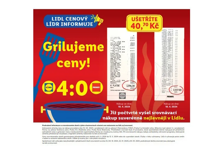 Notářsky ověřený test znovu potvrdil, že nejlevněji nakoupíte v Lidlu