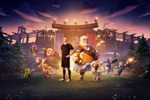 Fotbalová superstar Erling Haaland se stává hratelnou postavou ve hře Clash of Clans