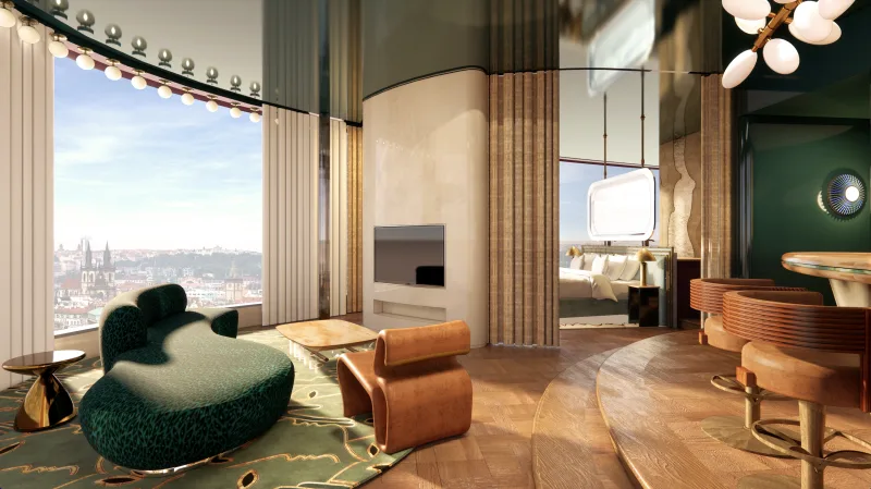 W PRAGUE OTEVŘE V ZÁŘÍ NA MÍSTĚ BÝVALÉHO GRAND HOTELU EVROPA W HOTELS POPRVÉ V SRDCI EVROPY