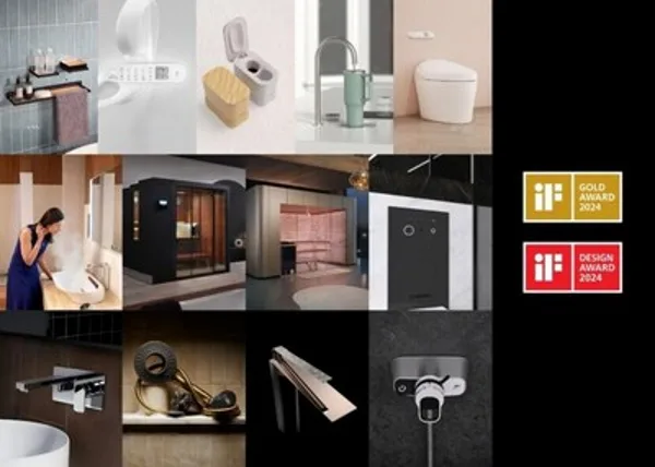 Kohler Co. získává prestižní ocenění na poli globálního designu: Vytoužené zlaté ocenění v soutěži iF Design Award a dalších 12 cen iF za design