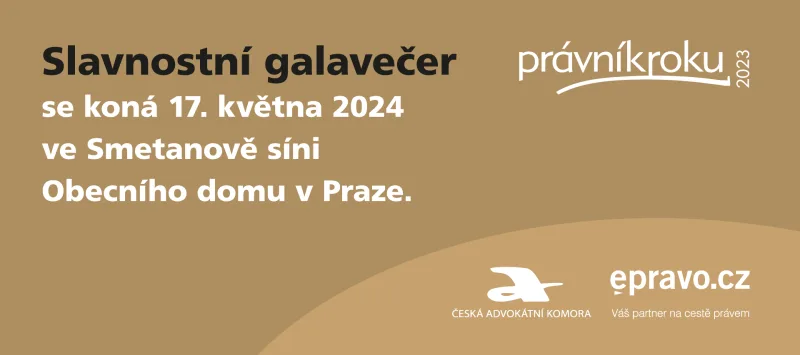 Živě: Počet držitelů titulu Právník roku se letos zvýší o dalších osm