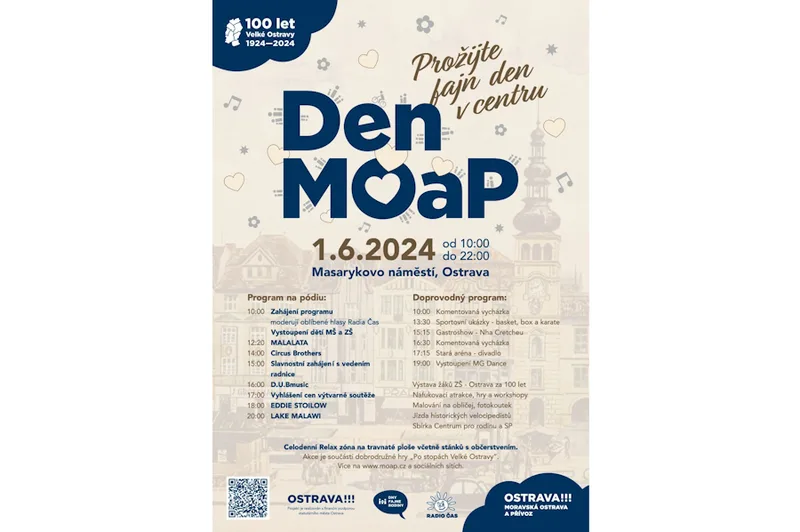 Prožijte s námi fajn den v centru - Den Moravské Ostravy a Přívozu