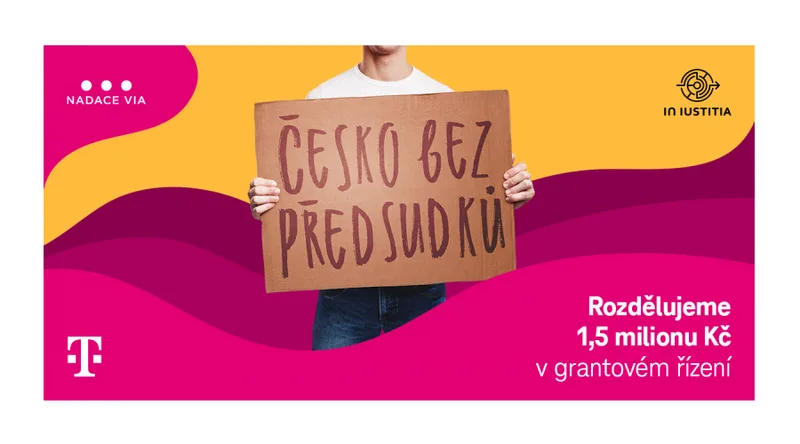 T-Mobile rozdělí v grantové výzvě 1 500 000 Kč. Podpoří 8 projektů zaměřených na boj proti předsudečnému násilí